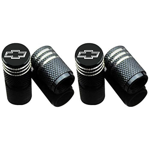 SUV Car Tire Air Valve Caps- Auto Wheel Tyre Dust Stems Cover with Logo Emblem Waterproof Dust-Proof Universal fit for Cars Motorcycles 4 Pieces Truck 